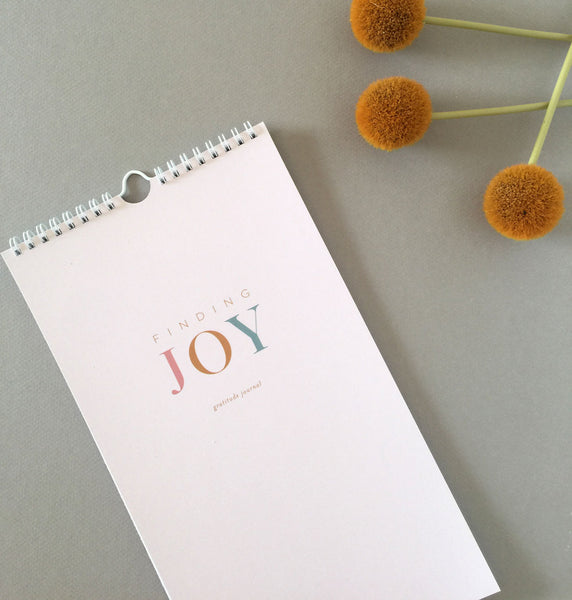 Modern gratitude journal and a lesson in counting your blessings.