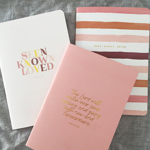 The story behind the Seen Known Loved Journal Collection