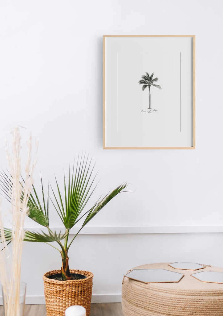 Palm Peace in the Storm ~ Wall Print