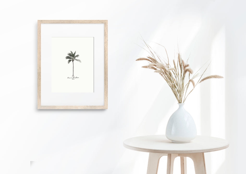 Palm Peace in the Storm ~ Wall Print