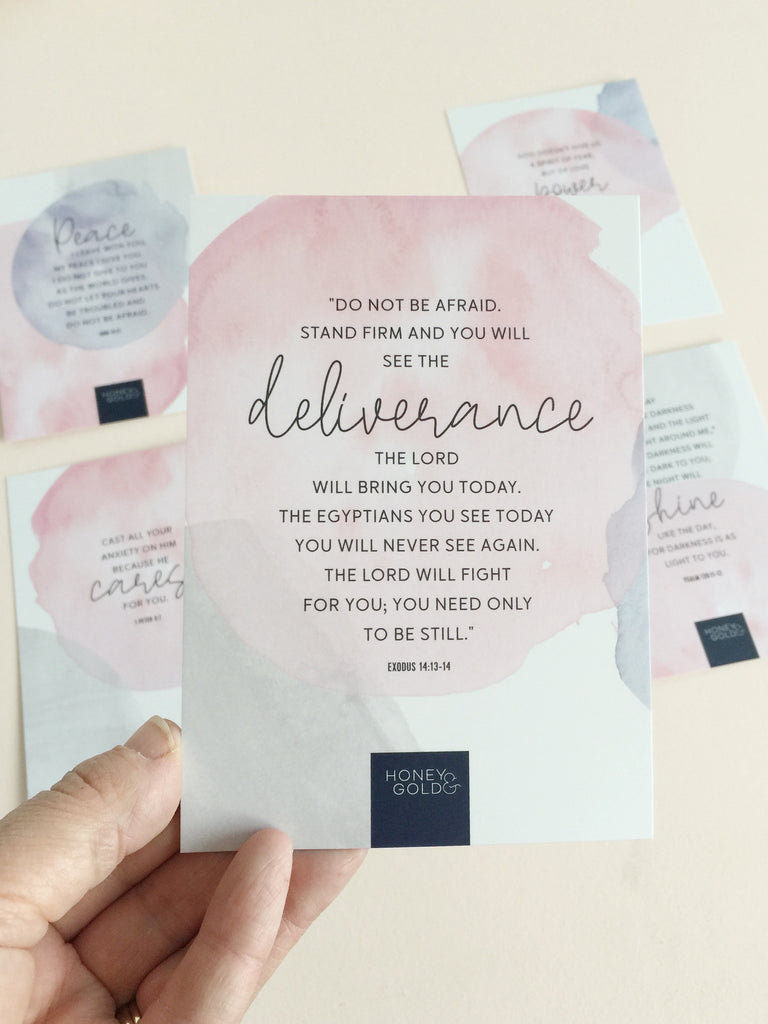 PEACE ~ A6 Bible Quote Pack