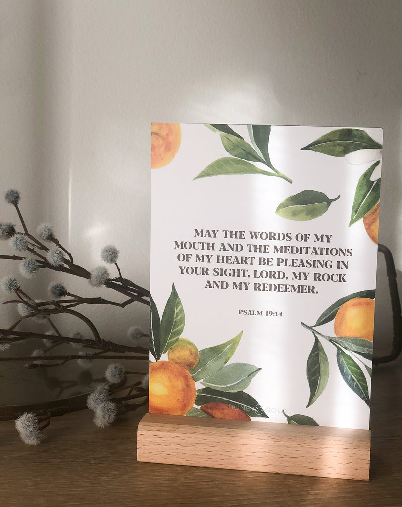 Psalms ~ A6 Bible Quote Pack