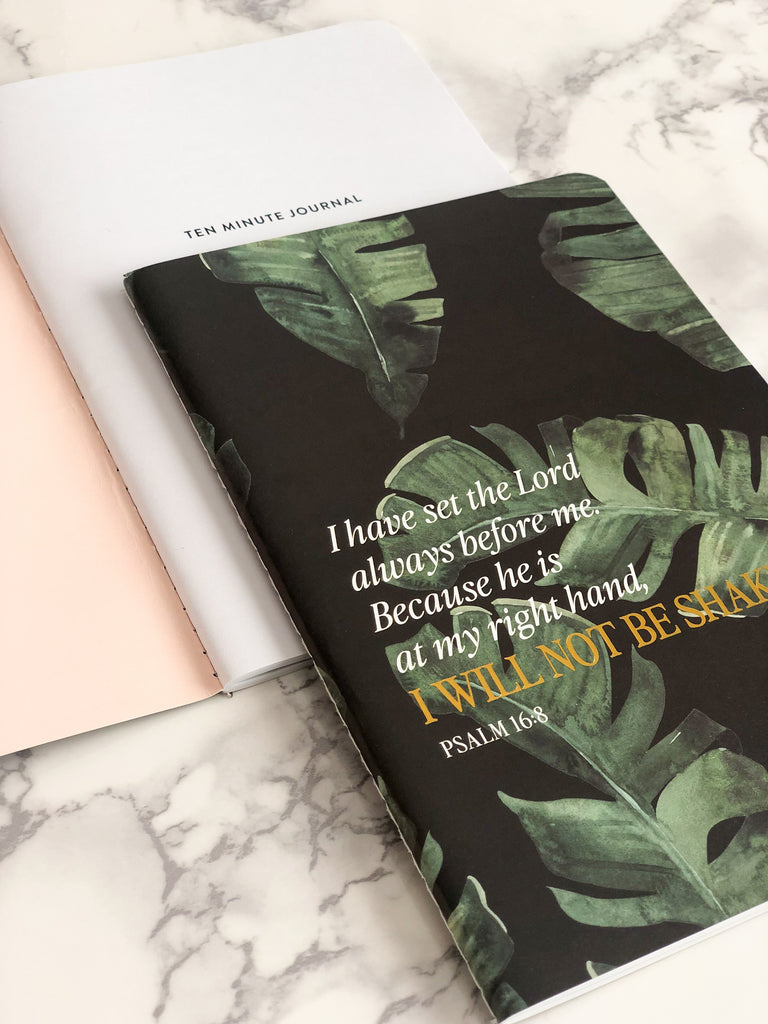 10 Minute Journal ~ Psalm Palm ~ 3 PACK
