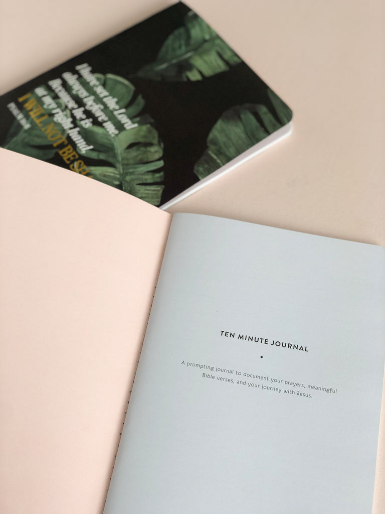 10 Minute Journal ~ Psalm Palm ~ 3 PACK