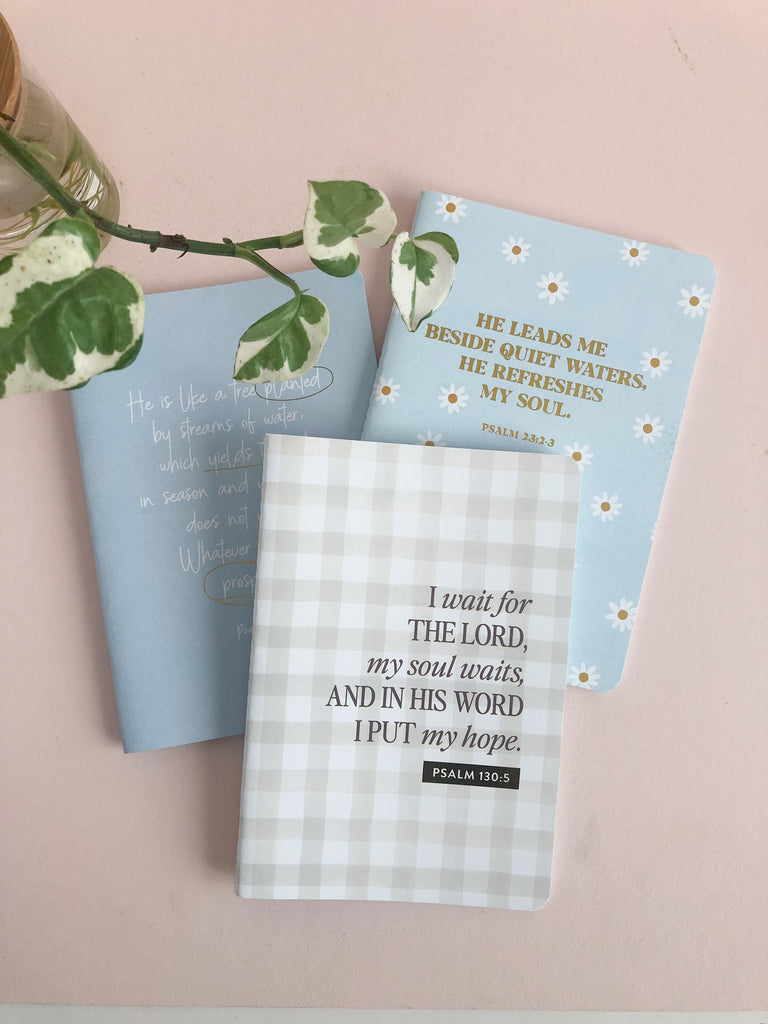 10 Minute Journal ~ Psalms ~ Gingham Hope
