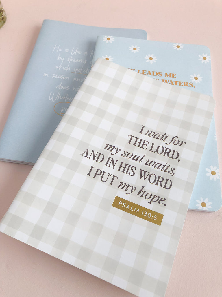 10 Minute Journal ~ Psalms ~ Gingham Hope