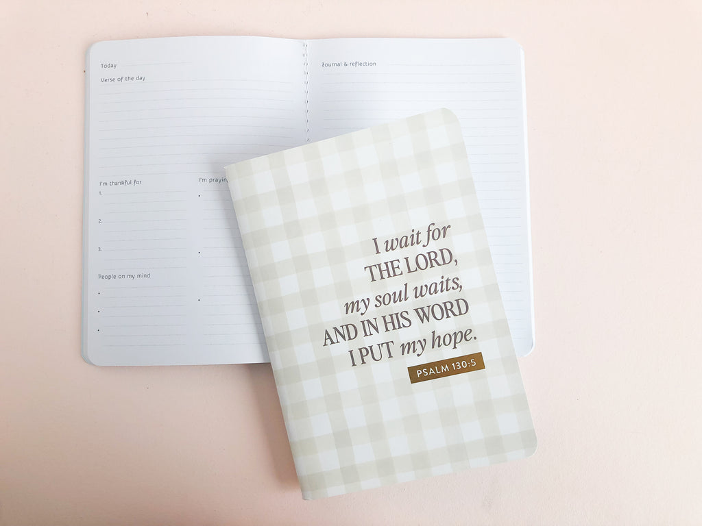 10 Minute Journal ~ Psalms ~ Gingham Hope
