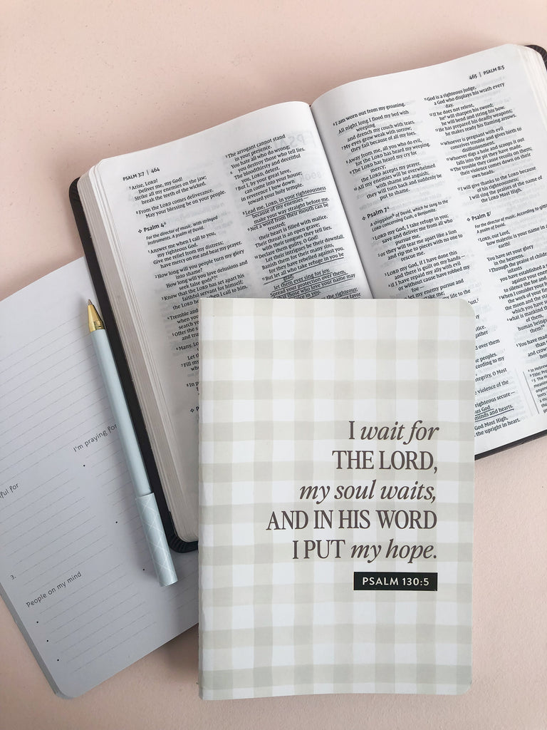 10 Minute Journal ~ Psalms ~ Gingham Hope