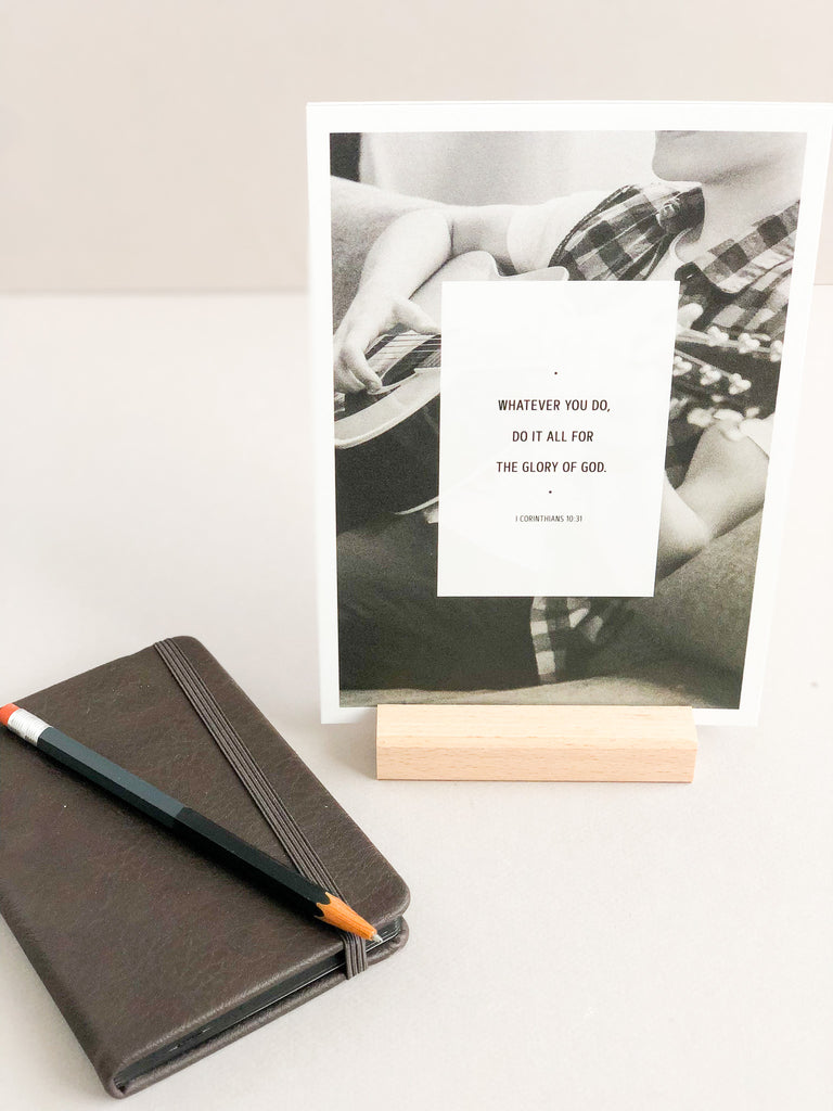 COURAGE + TRUST ~ A5 Bible Quote Pack