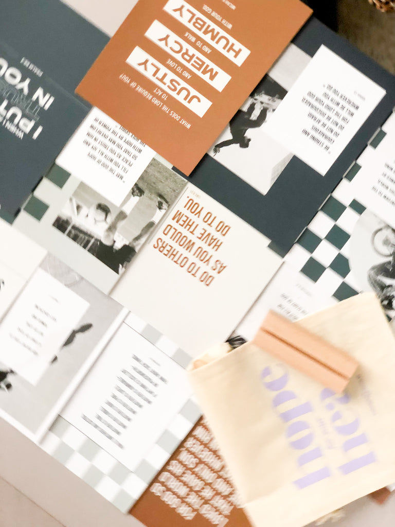 COURAGE + TRUST ~ A5 Bible Quote Pack