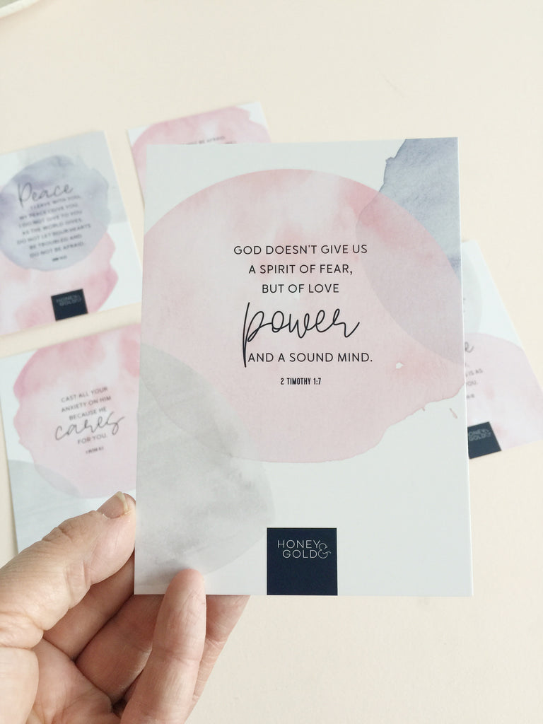PEACE ~ A6 Bible Quote Pack
