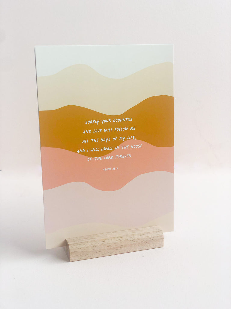 GOODNESS + LOVE ~ A5 Bible Quote Pack